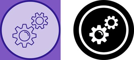 Gears Icon Design vector