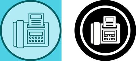 Fax Icon Design vector