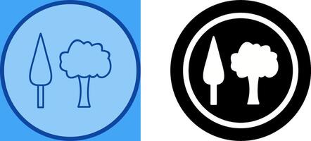 Trees Icon Design vector