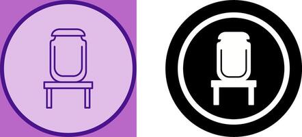 Jar on Display Icon Design vector