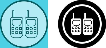 Walkie Talkie Icon Design vector