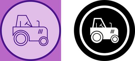 Tractor Icon Design vector