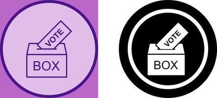 Giing Vote Icon Design vector