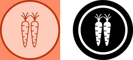 Carrots Icon Design vector