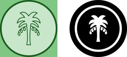 Coconut trees Icon Design vector