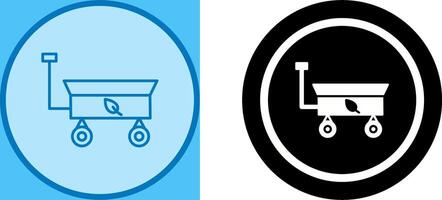 Garden Cart Icon Design vector