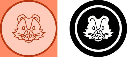 Skunk Icon Design vector