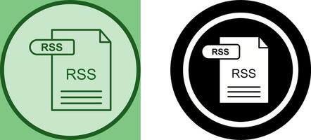 RSS Icon Design vector