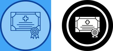 Certificate Icon Design vector