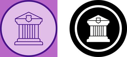 Courthouse Icon Design vector