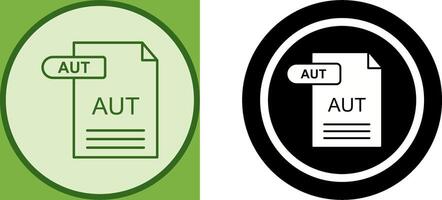 AUT Icon Design vector