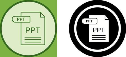 PPT Icon Design vector