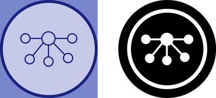 Nodes Icon Design vector