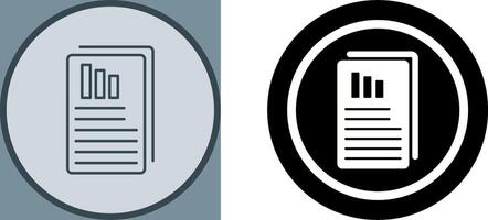 Reports Icon Design vector