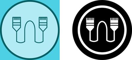 Internet Cable Icon Design vector