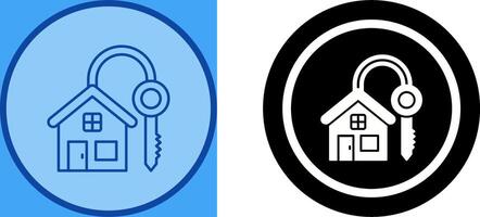 House Key Icon Design vector