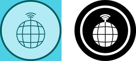 Global Signals Icon Design vector