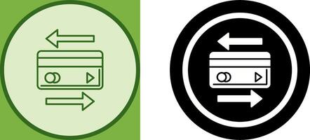 Transaction Icon Design vector