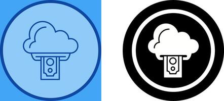 Cloud Computing Icon Design vector