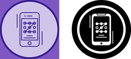 Pattern Code Icon Design vector