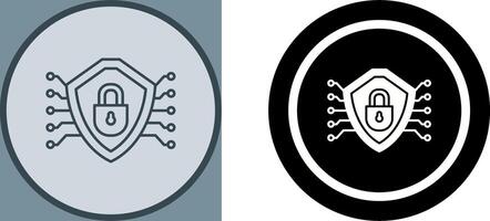 Cyber Security Icon Design vector