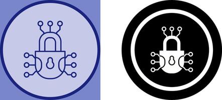 Cyber Defense Icon Design vector