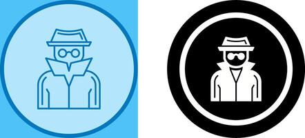 Spy Icon Design vector