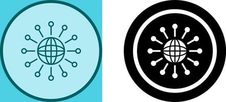 Networking Icon Design vector