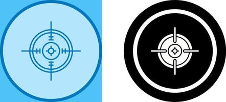 Aim Icon Design vector