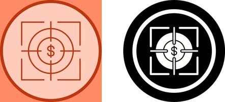 Target Icon Design vector