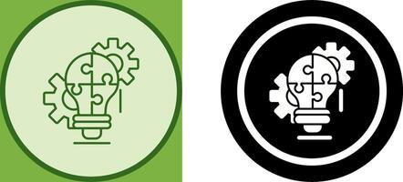 Problem Solving Icon Design vector