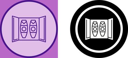 Cigar Box Icon Design vector