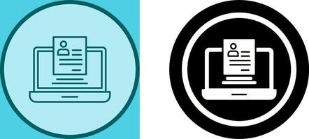 Registration Icon Design vector