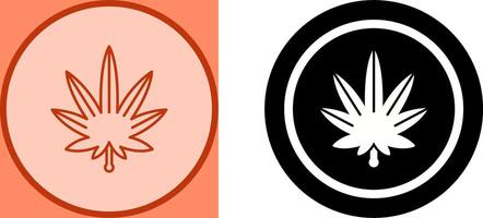 Weed Icon Design vector