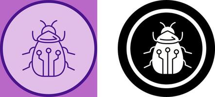 Bug Icon Design vector