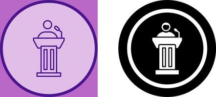 Podium Icon Design vector