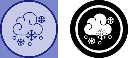 Snowy Icon Design vector