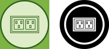 Socket Icon Design vector