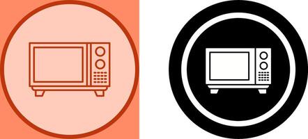 Microwave Icon Design vector