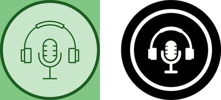 Podcast Icon Design vector