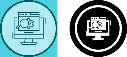 Search Engine Icon Design vector