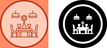 Table Icon Design vector