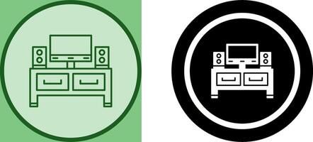 Television Icon Design vector