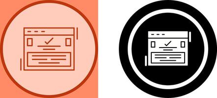 Complete Icon Design vector