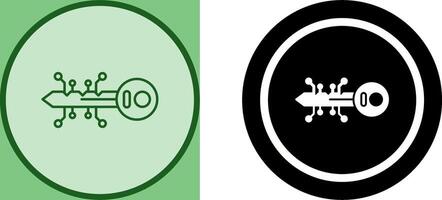 Key Icon Design vector