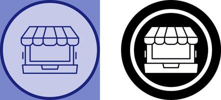 Online Shopping Icon Design vector