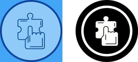 Quick Selection Icon Design vector