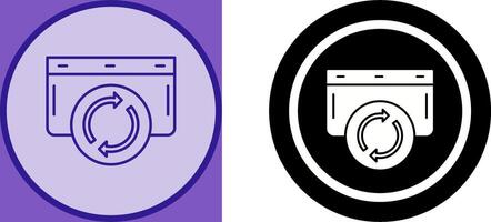 Refresh Icon Design vector