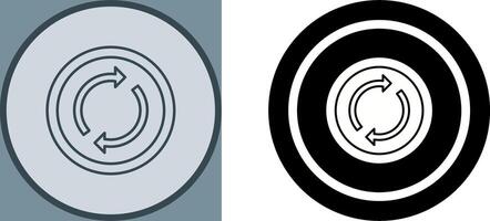 Loop Icon Design vector