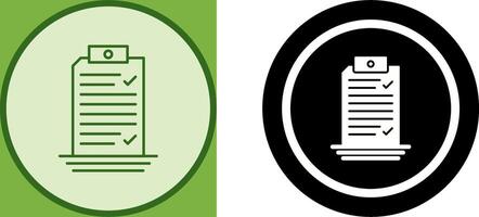 Check List Icon Design vector